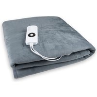 Saaf - Heizdecke - 150x120 cm - Überhitzungsschutz - Mit Zeitschaltuhr - 9 Stufen - 2 Personen - Grau – Bild 2