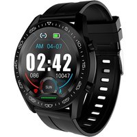 Denver Smartwatch Damen & Herren - Android & iOS - Volle Belfunktion - Sportuhr - Schrittzähler - Herzfrequenzmesser - Blutdruckmesser - Sättigungsmesser - Schlafmesser - SWC362 - Schwarz – Bild 2