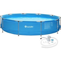 tectake - Schwimmbecken rund mit Filterpumpe Ø 360 x 76 cm – Bild 2