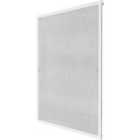 tectake - Fliegengitter für Fenster - 120x140 cm - Weiß - 401206 – Bild 2