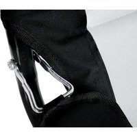 Feel Home - Dormi Outdoor-Sitzmöbel - Scissor - Schwarz und Weiß - 2 Stück – Bild 2