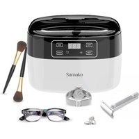 Samako Professioneller Ultraschallreiniger - Reinigungsgerät - Ultraschallbad - Brillen - Schmuck - Uhr - Make-up Pinsel - 750 ml – Bild 2