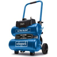 Ultra-Silent Kompressor HC20Si-Twin Scheppach - 10bar | 20L Kessel | ölfrei | Leisekompressor – Bild 2