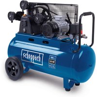 Kompressor HC550TC 230V Scheppach - 10bar | 100L | 3PS | 550L/min Ansaugleistung | Fahrvorrichtung – Bild 2