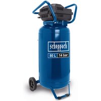 Kompressor stehend HC85V Scheppach - 14 bar | 330 l/min | ölfrei | 2x Manometer / 2x Kupplung – Bild 2