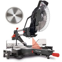 Kapp-Zugsäge PX-KZS-305PA Practixx - Schnitthöhe 180mm x 340mm | Laser | Softstart | Posaunenauszug – Bild 2