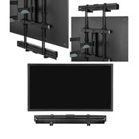 Soundbar-Halterung universal - Montage unter oder über TV - Wandmontage – Bild 2