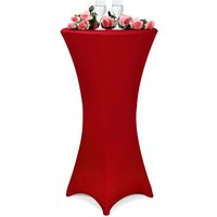Deuba Bar Tischdecke - 80cm - Rot – Bild 2