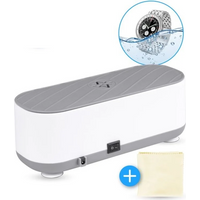 Nuvance - Ultraschallreiniger - Reinigungsgerät für Schmuck und Brillen - Ultraschall - Ultraschallreiniger - 300ml – Bild 2