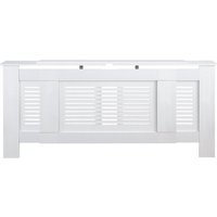 Heizkörperverkleidung Heizung - Heizkörperverkleidung - breit variabel 140 bis 190 cm – Bild 2