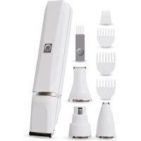 Nuvance - Hundeschermaschine 4 in 1 - Tierschermaschine für dickes Fell - Hundeschermaschine mit 7 Aufsätzen - Schnurlos - Hundetrimmer Schermaschine - Inklusive Nagelfeile – Bild 2