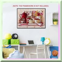 Vivora - 5D DIY Diamond Paint Zeichnung - 10x10x5 cm – Bild 2