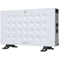 Auronic Heizkonvektor - 2000W - Eingebautes Gebläse - Elektrisches Heizgerät - Mit Thermostat - Heizgerät - Weiß – Bild 2