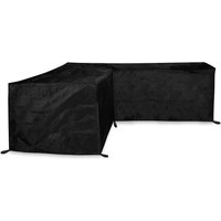 VONROC Premium Gartenbank-Schutzhülle - L-Form - 215/85 x 215/85 x 70cm – Bild 2