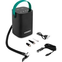 VONROC Kabelloser Mini-Kompressor 12V - Eingebauter 2.0Ah Akku - Digitales Display / Manometer – Bild 2