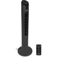 VONROC Luxury Fan - Turmventilator - Höhe 110 cm - Inkl. Fernbedienung - 3 Geschwindigkeiten - Swing-Funktion - 15-Stunden-Timer - Schwarz – Bild 2