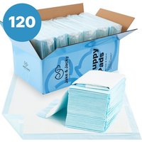 Jake and Jacky Puppy Training Pads - Toilettentraining - Hundetoilette - XL - 60 x 90 cm - 120 Stück – Bild 2