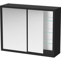 Medizinschrank - Spiegelschrank über dem Waschbecken Bad WC - Schiebetüren - 50 x 40 x 14 cm – Bild 2