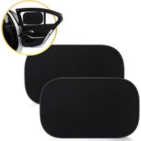 Toivo Car Sunshades 2er-Set - Selbstklebend - 31x51 cm - UV-Schutz - Seitenscheiben-Sonnenschutz - Sonnenschutzfenster - Für Kinder und Babys – Bild 2