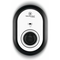 Wallbox - Technivolt 100 11 kW Ladestation - mit integrierter Ladesteckdose - schwarz – Bild 2