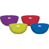 Colourworks Melamin-Kunststoffschalen - Mehrfarbiges 4er-Set – Bild 2