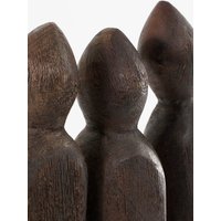 Mica Decorations Pegara Heimdekoration - L7 x B18 x 46 cm - FSC 100% Mango Holz - Braun – Bild 2