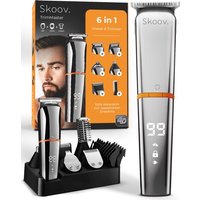 Skoov TrimMaster 6 in 1 Body & Beard Trimmer - Rasierer - Schädelrasierer - Body Groomer - Rasierer Männer - Schamhaare - Nase - Clippers – Bild 2