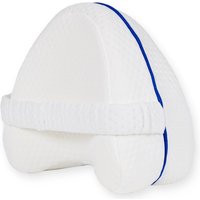 Loti - Orthopädisches Kniekissen fürs Bett - mit Gurt - Seitenschläferkissen - Memory Foam - Herzform – Bild 2