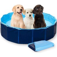 Frummel Dog Pool - Set-up Pet Pool - Blau - 80 x 20cm - faltbar – Bild 2
