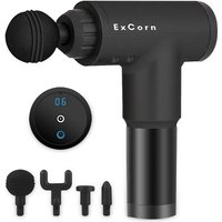 ExCorn Massagepistole für den professionellen Einsatz - Rücken Beine Arme Schulter Nacken Massage - Massagegerät - Massagepistole - Schmerzlinderung - Lange Lebensdauer der Batterie - 6 Modi – Bild 2