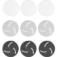 Nuvance - Hornhautentferner Scheiben 9 Stück - Universal - Geeignet für elektrische Hornhautentferner - 3 verschiedene Schleifköpfe – Bild 2