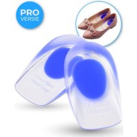 Nuvance - Fersensporn Orthesen - Fersenschoner - Einlagen - Fersensporn - 2 Stück für Größe 39-45 - Blau – Bild 2