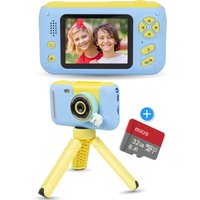 Nuvance - Kinderkamera - Spielzeugkamera Kinder - Inkl. 32 GB SD-Karte - Foto & Video - Digitale Kinderkamera - Kameras für Kinder - Kinderkameras - Blau – Bild 2