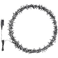 Lichtergirlande mit 500 warmweißen LED-Lichtern - 58 x 7 x 58 cm - 3M Cord Length – Bild 2