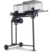 Holzspalter liegend PX-LS-7t Practixx - 230V | 7t Spaltkraft | 52cm Spaltlänge | inkl. Untergestell – Bild 2