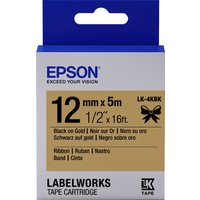 Druckeretiketten Epson C53S654001 Gold Schwarz – Bild 2