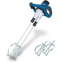 Doppel Handrührgerät PM1800D Scheppach - 1800W | bis 790 min-1 Drehzahlregulierung | Mörtel | Putz | Farbe | inkl. zwei Mixstäben – Bild 2