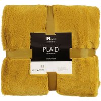 In The Mood Collection Bronte Fleecedecke - L200 x B150 cm - Gelb – Bild 2