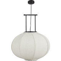 Mica Decorations Pego Pendelleuchte - H55 x Ø50 cm - Leinen - Off White – Bild 2