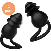 Alyze Ohrstöpsel - 2er Pack - Ohrstöpsel - Schlaf - Festival Party Stöpsel - Schlaufe - Stöpsel - Anti Schnarch - Schnarchen - Gehörschutz - Schlaf - Ohrstöpsel - Inkl. – Bild 2