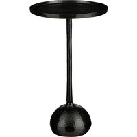Mica Decorations Colin Beistelltisch - H58 x Ø34 cm - Recyceltes Aluminium - 100% FSC - Schwarz – Bild 2