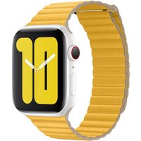 Apple Leder Loop L für die Apple Watch Series 1 / 2 / 3 / 4 / 5 / 6 / 7 / 8 / 9 / SE / Ultra (2) - 42 / 44 / 45 / 49 mm - Meyer Lemon – Bild 2