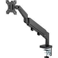 Monitorhalterung gasfeder - monitorarm - usb 3.0 und typ c - drehbar neigbar drehbar – Bild 2