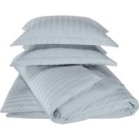 De Witte Lietaer Bettbezug Baumwolle Satin Zygo - Einzel - 140 x 220 cm - Blau – Bild 2