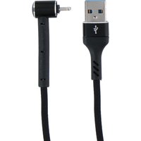 Synchronisieren und Telefonständer - 1 Meter - Schwarz