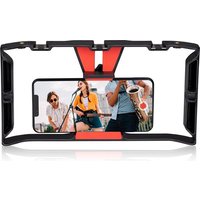 Grundig Smartphone Video Rig - Handgriff - Schwarz/Rot – Bild 2