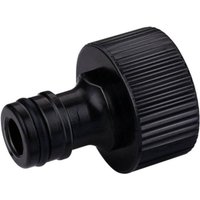 BLACK+DECKER Schlauchkupplung mit Reduzierstück - ⌀13-19 MM - Leckagefreie Kupplung - Schwarz – Bild 2