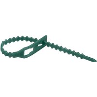 BLACK+DECKER Pflanzenklammern -100 Stück Pflanzenklammern - Verstellbare Pflanzenklammern - Kunststoff - Grün – Bild 2