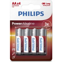 Philips Power Alkaline - AA-Batterien - 4 Stück – Bild 2