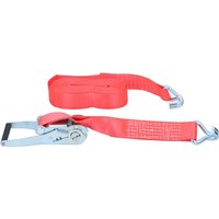 All Ride Zurrgurt mit Ratsche - Zurrgurt 9 Meter - Max. 2000KG - Nylon - Rot – Bild 2